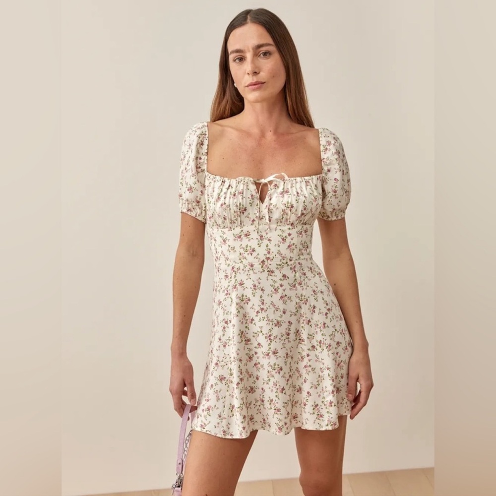 Reformation Floral Mini Dress - size 6